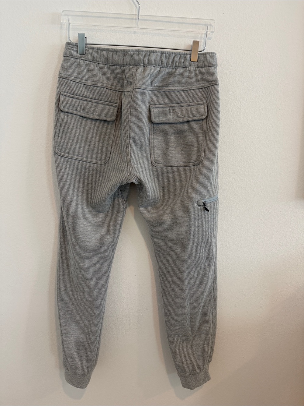Rip Curl Grey Ribbed Tech Joggers - Picture 6 of 9